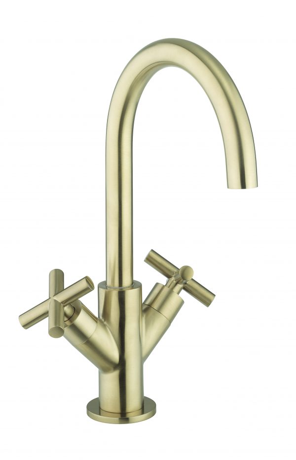 MPRO Crosshead Basin Mono Brushed Brass (PRC110DNF)