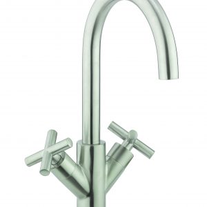 MPRO Crosshead Basin Mono Stainless Steel Effect (PRC110DNV)