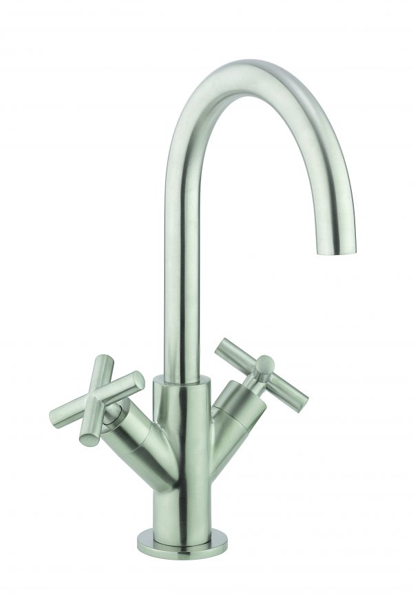 MPRO Crosshead Basin Mono Stainless Steel Effect (PRC110DNV)