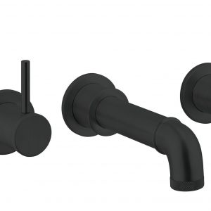 MPRO Industrial Bath Spout Wall Mounted Carbon Black (PRI0370WM)