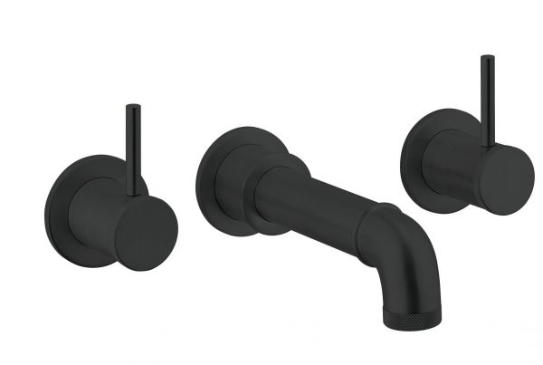 MPRO Industrial Bath Spout Wall Mounted Carbon Black (PRI0370WM)