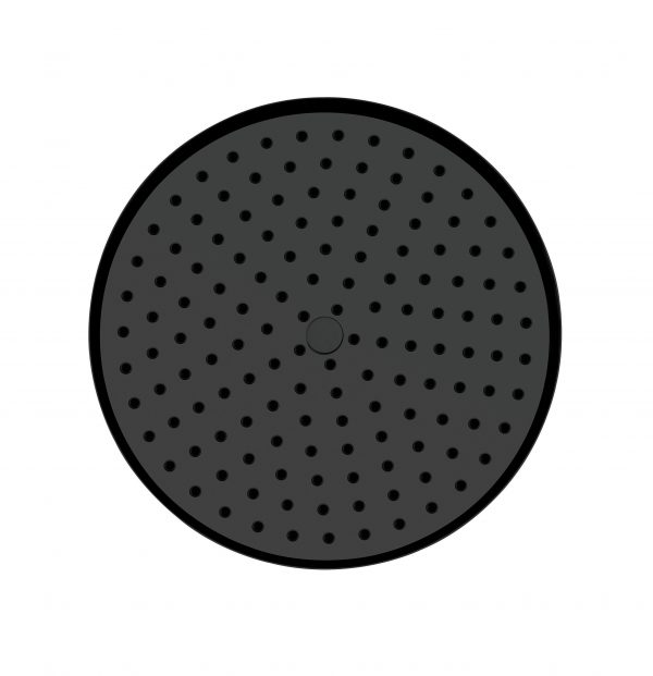 MPRO Industrial 8" Easy Clean Shower Head Carbon Black (PRI08M_EC)