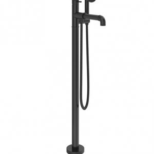 MPRO Industrial Bath Shower Mixer Floor Standing Carbon Black (PRI416FM)
