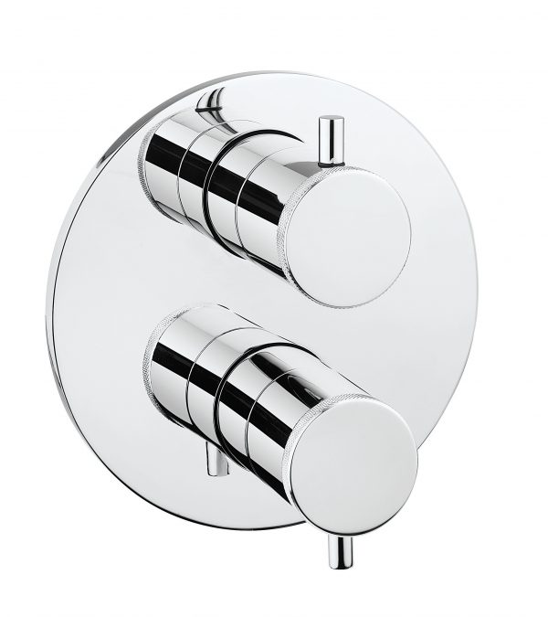 Crossbox MPRO Industrial 1 Outlet Trim & Levers Chrome (PRICB1000LBPC)