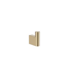 MPRO Single Robe Hook Brushed Brass (PRO021F+)