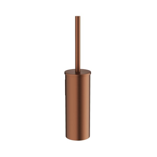 MPRO Wall Mounted Toilet Brush Set Brushed Bronze (PRO025BZ)