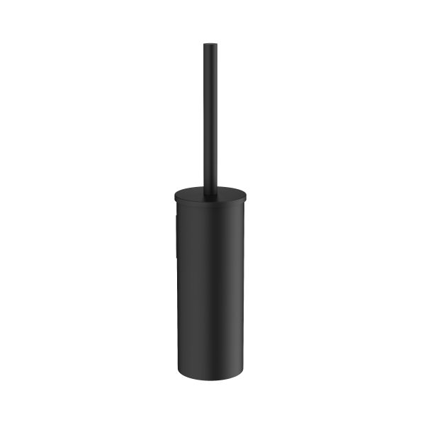 MPRO Wall Mount Toilet Brush Set Matt Black (PRO025M+)
