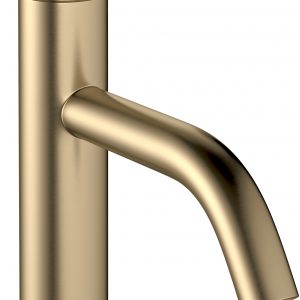 MPRO Basin Monobloc No Waste Deck Mounted Brushed Brass (PRO110DNF)