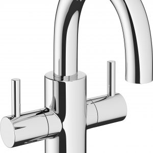 MPRO Basin Mini Monobloc No Waste Deck Mounted Chrome (PRO118DNC)