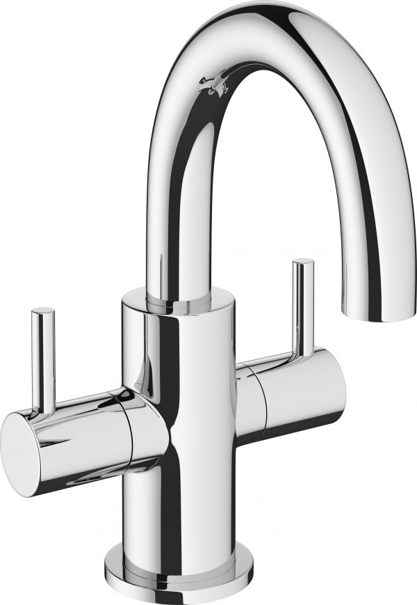 MPRO Basin Mini Monobloc No Waste Deck Mounted Chrome (PRO118DNC)