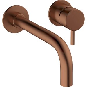 MPRO Basin 2H Set Wall Mounted Brushed Bronze (PRO120WNBZ)