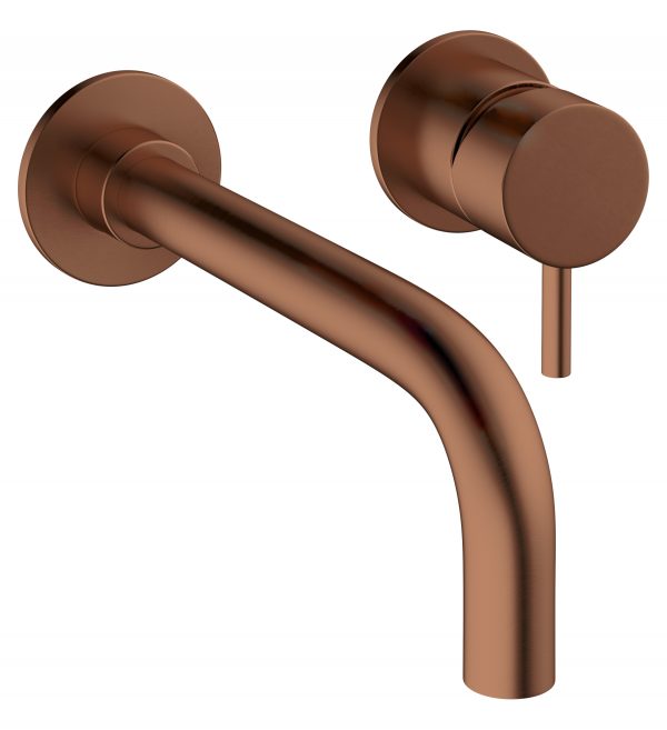 MPRO Basin 2H Set Wall Mounted Brushed Bronze (PRO120WNBZ)