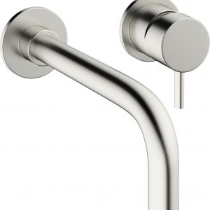 MPRO Basin 2 Hole Set Wall Mounted Stainless (PRO120WNV)