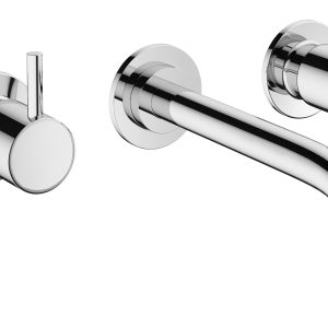 MPRO Basin 3 Hole Set Wall Mounted Chrome (PRO130WNC+)