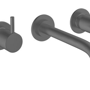 MPRO Basin 3H Set Wall Mounted Slate (PRO130WNT+)