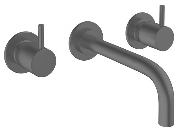 MPRO Basin 3H Set Wall Mounted Slate (PRO130WNT+)