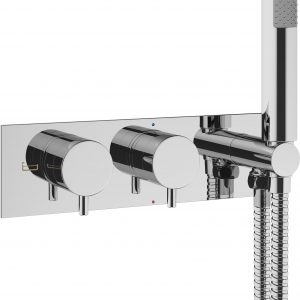 MPRO 2 Handle Trimset with Handset & Hose (must be paired with WLBP25X31R+) Chrome (PRO1701LBPC)