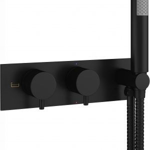MPRO 2 Handle Trimset with Handset & Hose (must be paired with WLBP25X31R+) Matt Black (PRO1701LBPM)