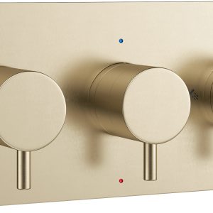 MPRO 3 Handle Trimset (must be paired with WLBP2001R+) Brushed Brass (PRO2001LBPF)
