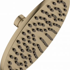 MPRO Fixed Head 200mm Brushed Brass (PRO200F+)