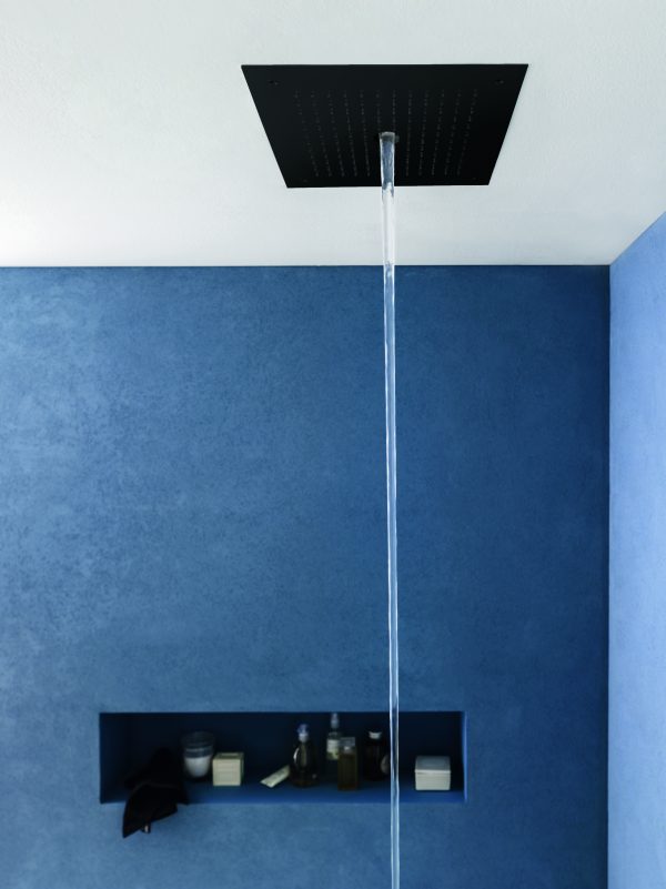 MPRO Stream 380x380 Recessed Shower Head Matt Black (PRO380M) - Image 3