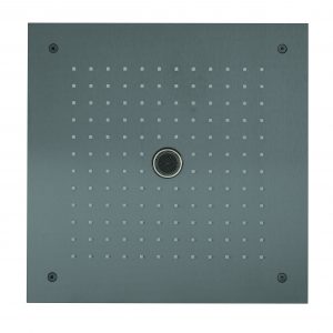 MPRO Stream 380x380 Recessed Shower Head Slate (PRO380T)