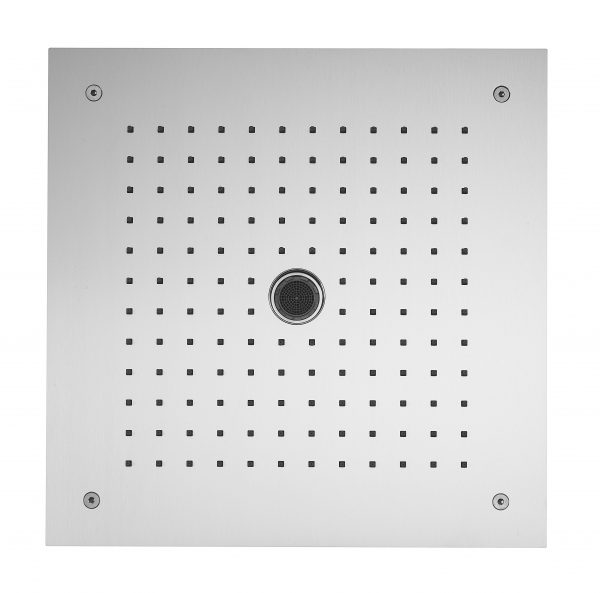 MPRO Stream 380x380 Recessed Shower Head Stainless Steel Effect (PRO380V) - Image 2