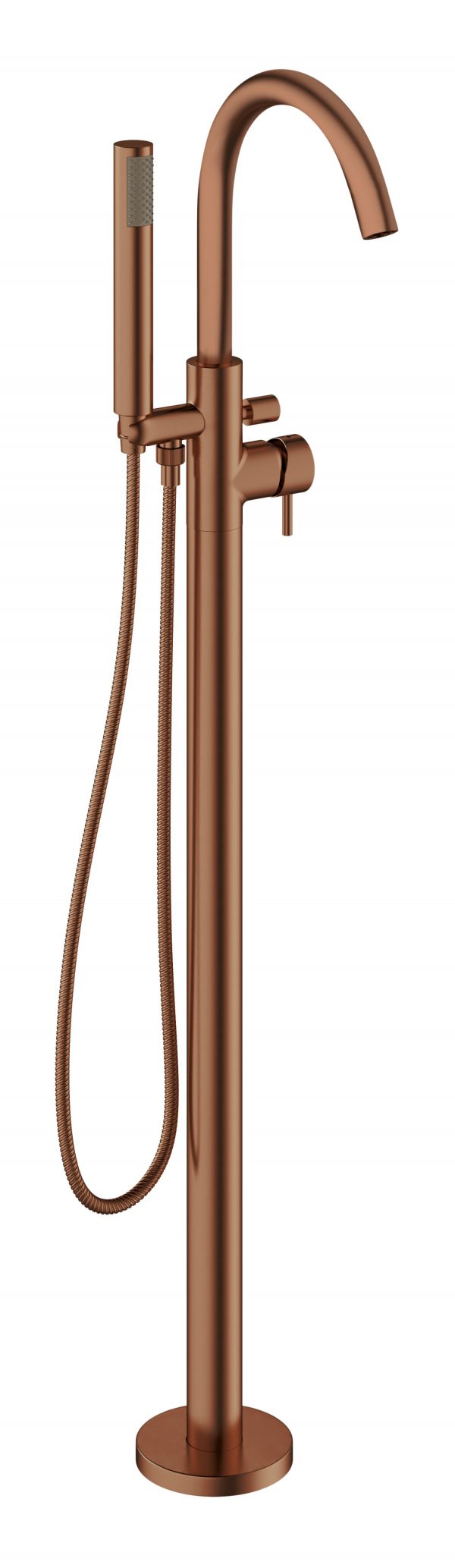 MPRO Bath Shower Mixer Floor Standing Brushed Bronze (PRO416FBZ)