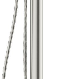 MPRO Bath Shower Mixer Floor Standing Stainless (PRO416FV)