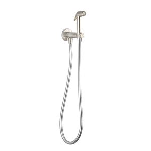 MPRO Integrated Douche Valve, Handset & Holder Brushed Stainless Steel Effect (PRO945V)