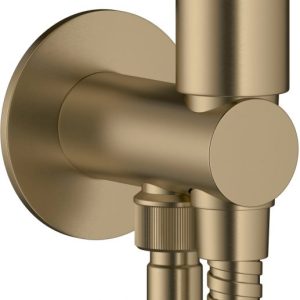 MPRO Shower Kit & Wall Out Brushed brass (PRO963F)
