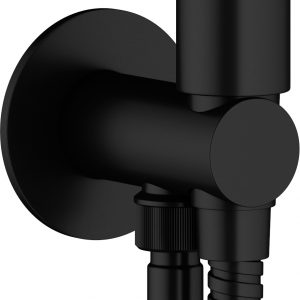 MPRO Shower Kit & Wall Out Matt Black (PRO963M)