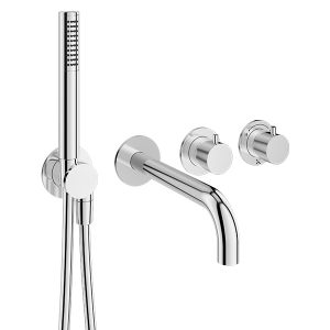 Module MPRO 2 Control Trimset With Bath Spout & Handshower Chrome (PROMOD440TRIMC)