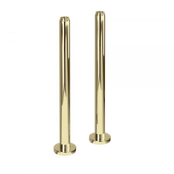 Riviera Bath Floor Standing Bath Legs Gold (RIV15 GOLD) - Image 2