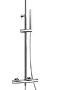 Multivalve Curve Exposed Thermo Shower Chrome (RM553WC+)