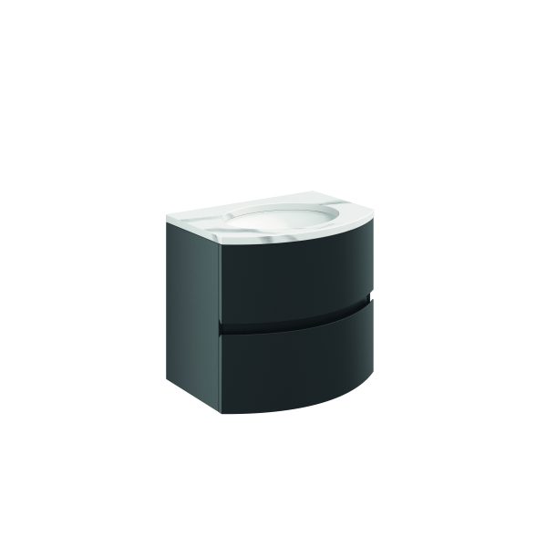 Svelte Basin Unit 600 Onyx Black (SE6000DOB)