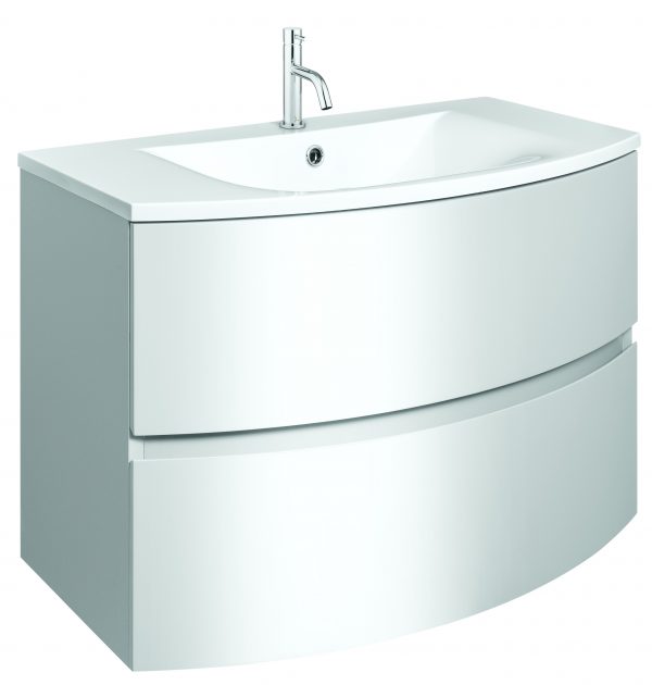 Svelte Basin Unit 800 White Gloss (SE8000DWG) - Image 4