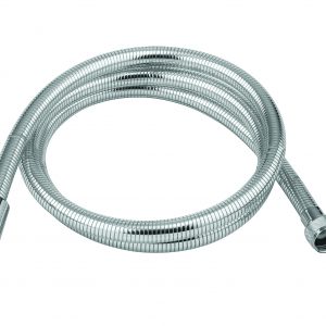 Shower Hose 8mm x 1.5m Easy clean Chrome (SH774C)