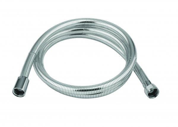 Shower Hose 8mm x 1.5m Easy clean Chrome (SH774C)