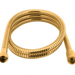 Shower Hose 8mm x 1.5m Polished Brass (SH974Q)