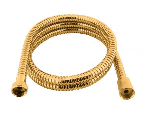 Shower Hose 8mm x 1.5m Polished Brass (SH974Q)