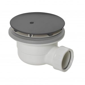 High Flow Shower Waste 90mm Ø Slate (STHFW6190T)