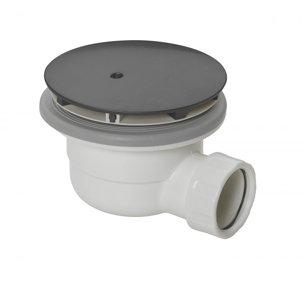 High Flow Shower Waste 90mm Ø Slate (STHFW6190T)