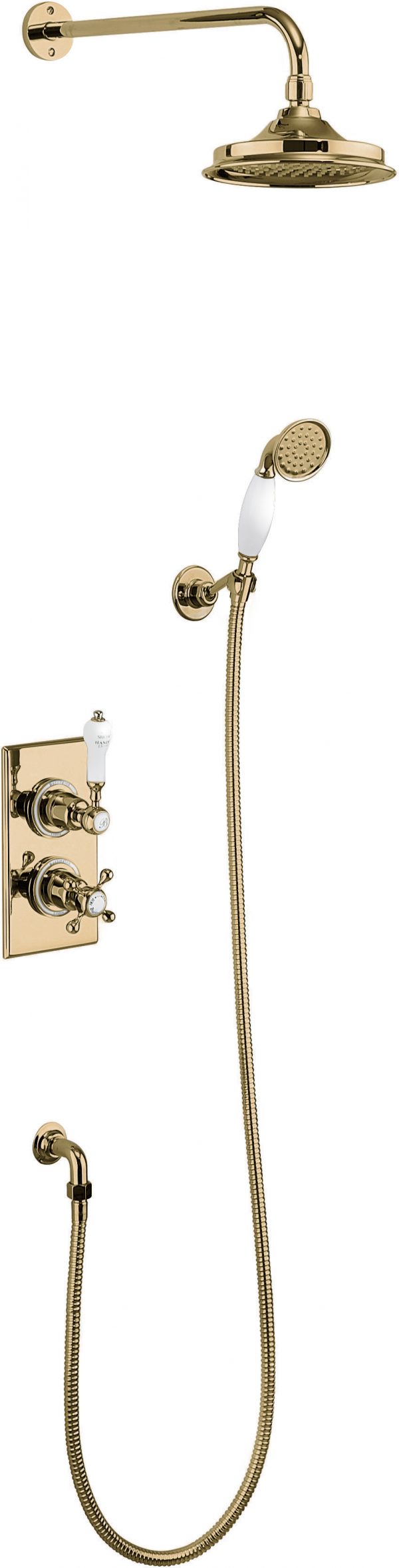 Trent 2 Outlet Shower Gold with 9" head (TF2S GOLD+V17)