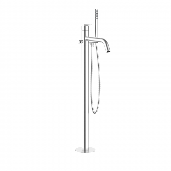 3ONE6 Lever Bath Floor Standing Filler Stainless (TL416FS)