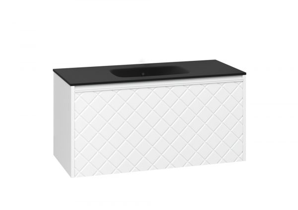 Vergo Basin Unit 1000 White Matt (VG1000DWM) - Image 5