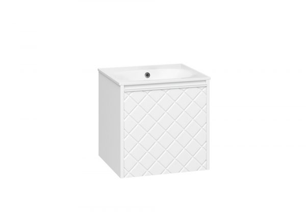 Vergo Basin Unit 500 White Matt (VG5000DWM) - Image 2