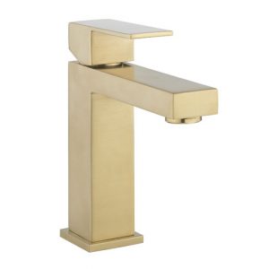 Verge Basin Mono No Waste Brushed Brass (VR110DNF)