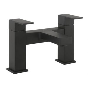 Verge Bath Filler Matt Black (VR322DM)