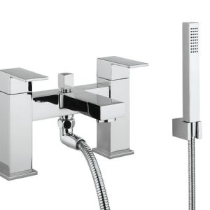 Verge Bath Shower Mixer With Kit Chrome (VR422DC)